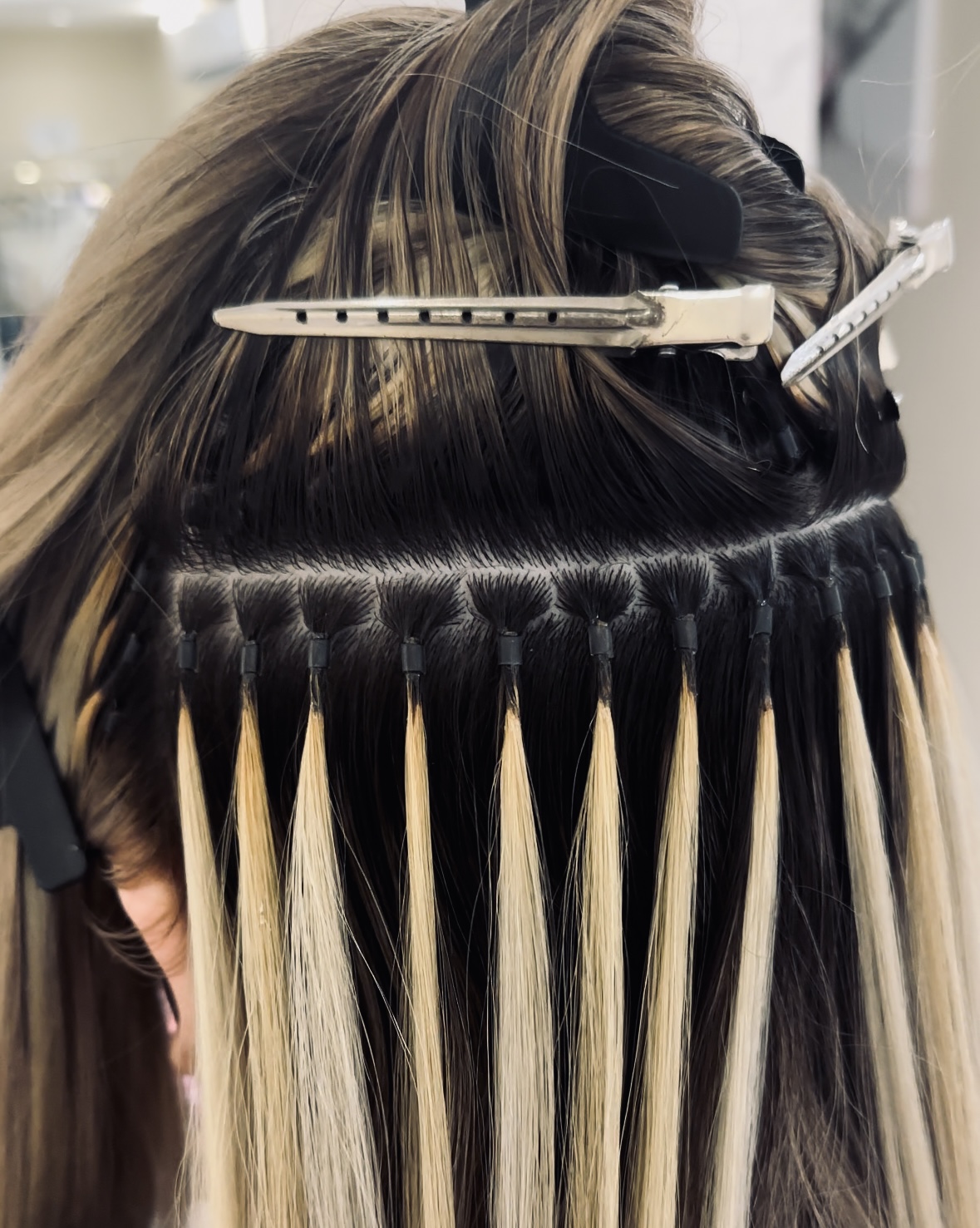 Extensiones indetectables aplicadas profesionalmente