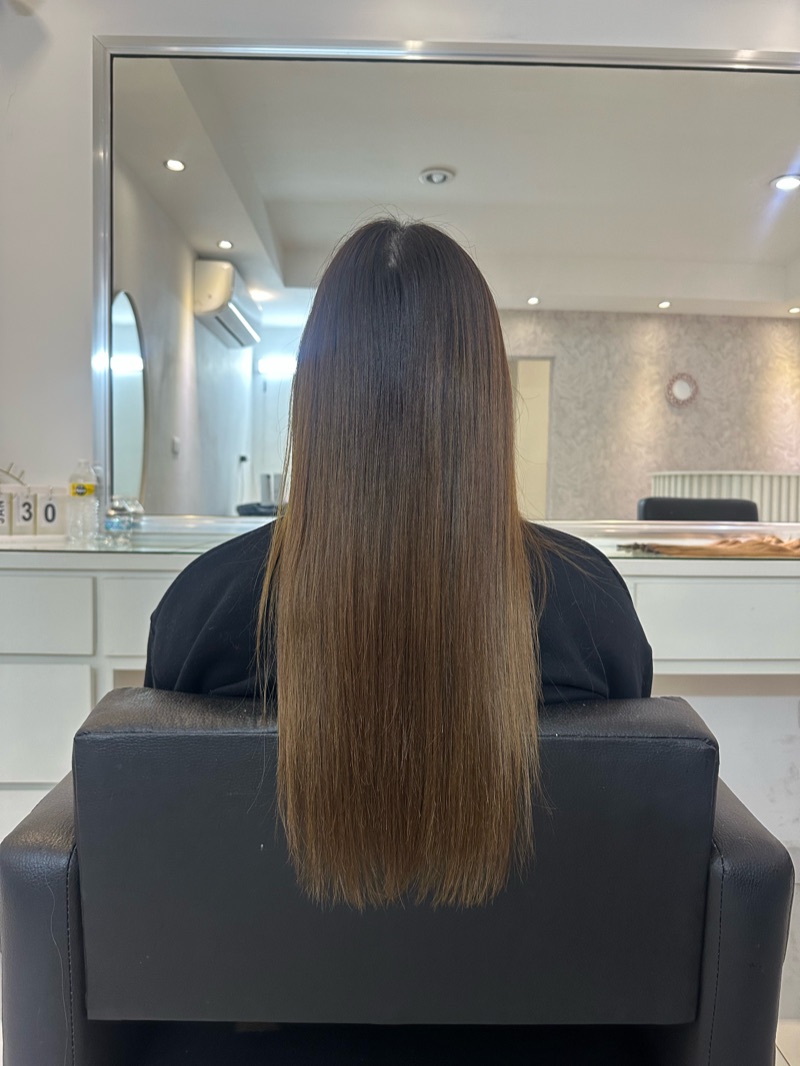 Antes de extensiones - Clienta 1