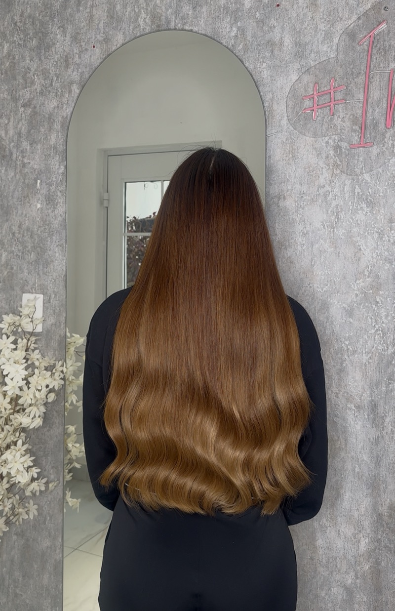 Después de extensiones - Clienta 1