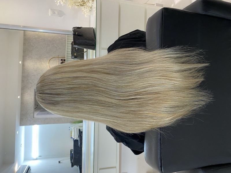 Antes de extensiones - Clienta 3