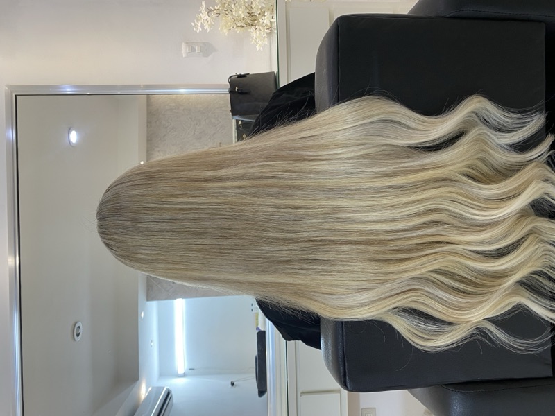 Después de extensiones - Clienta 3